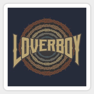 Loverboy Barbed Wire Sticker